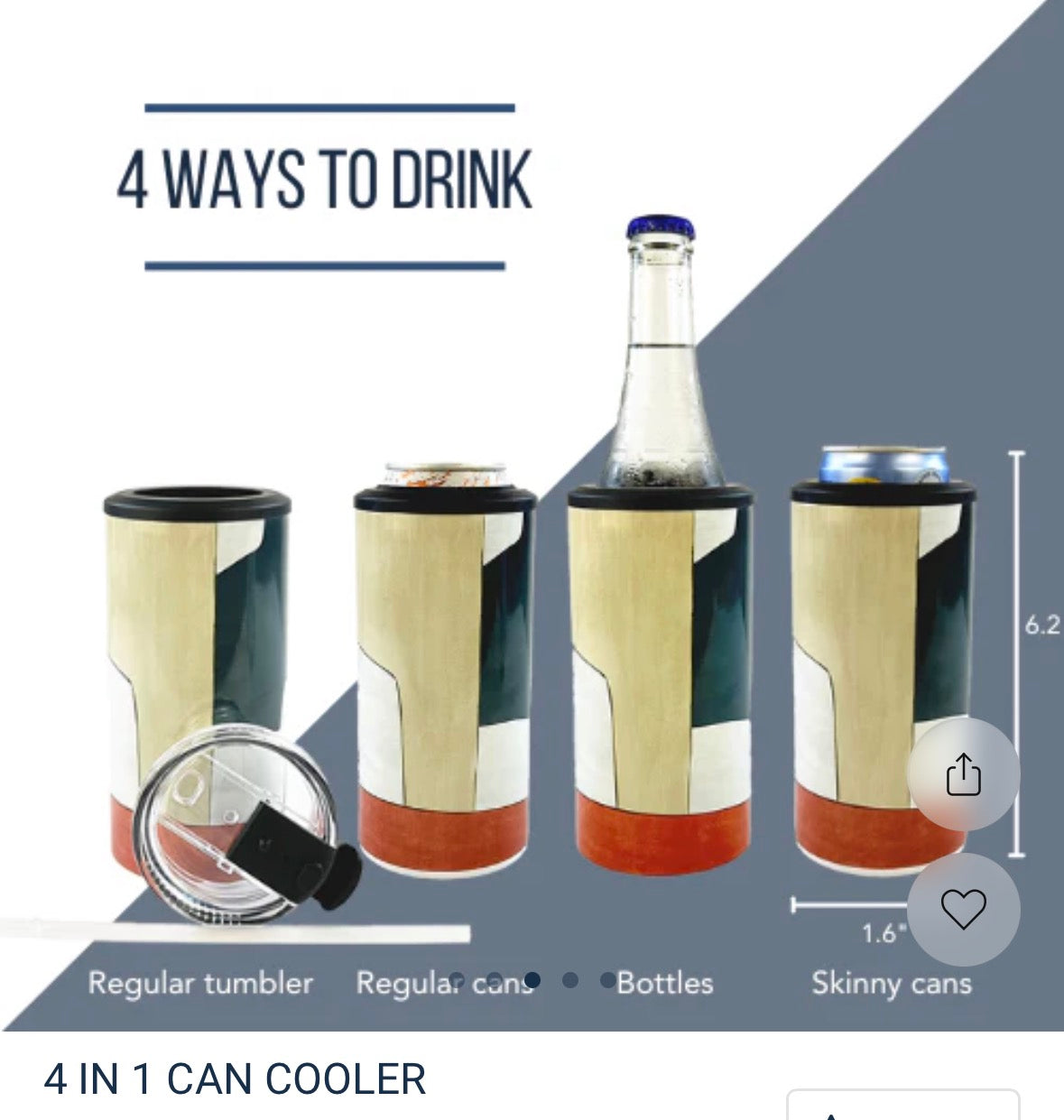 4 in 1 can koozie