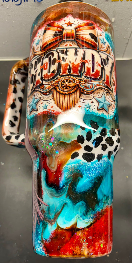 Howdy / Cristina Tumbler