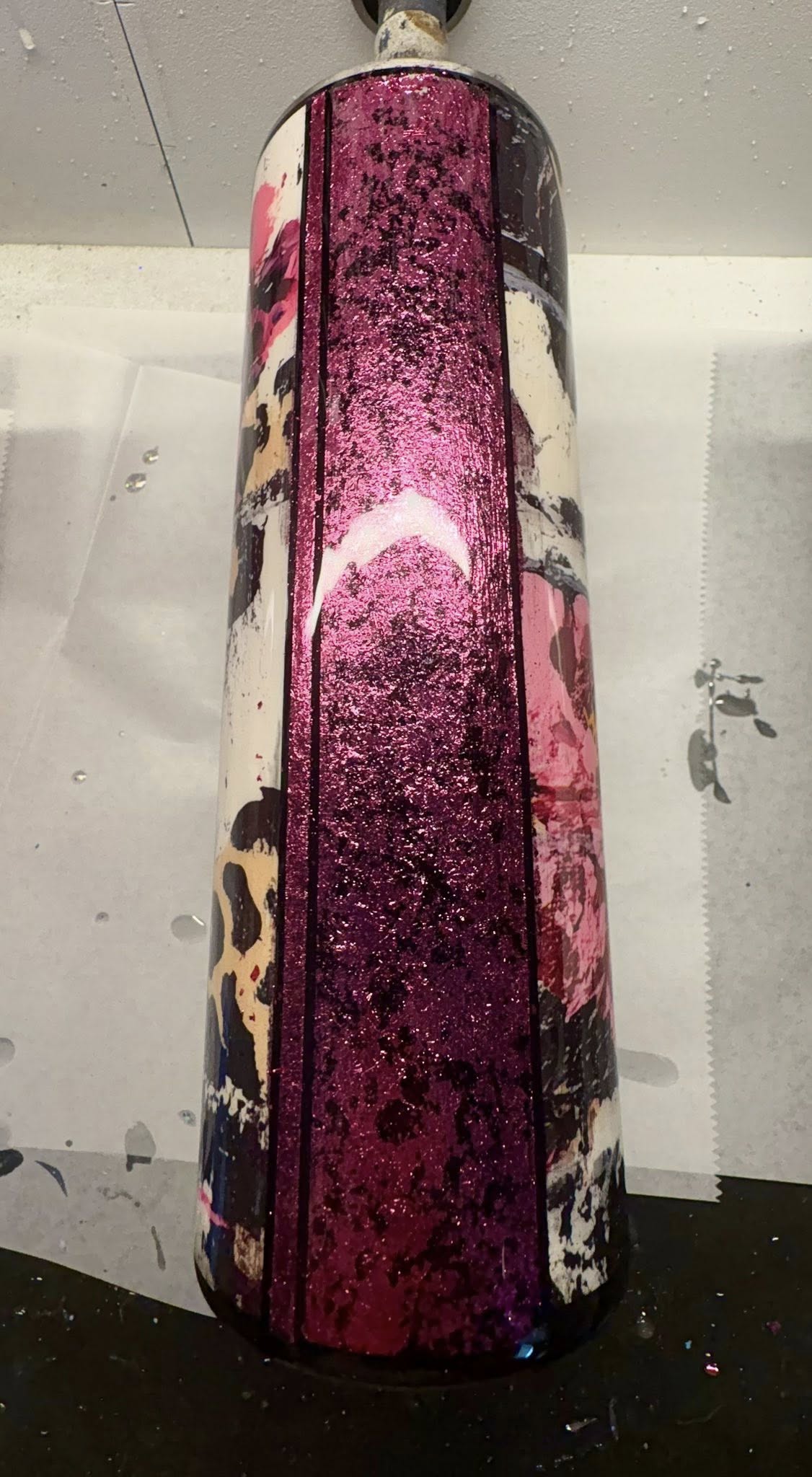 30 oz Skinny Straight Tumbler/Multi media