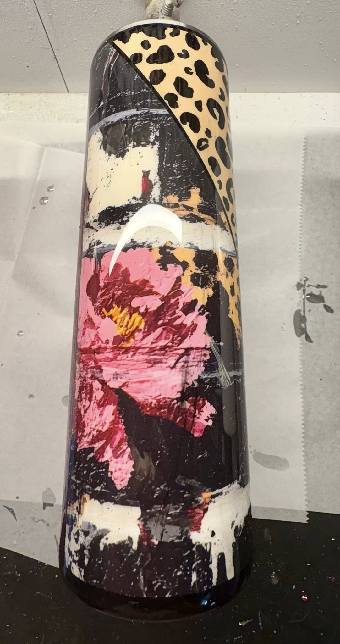 30 oz Skinny Straight Tumbler/Multi media