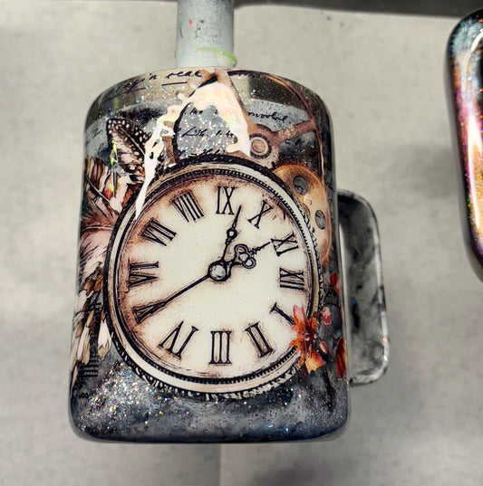 10 oz camper mug with steampunk look