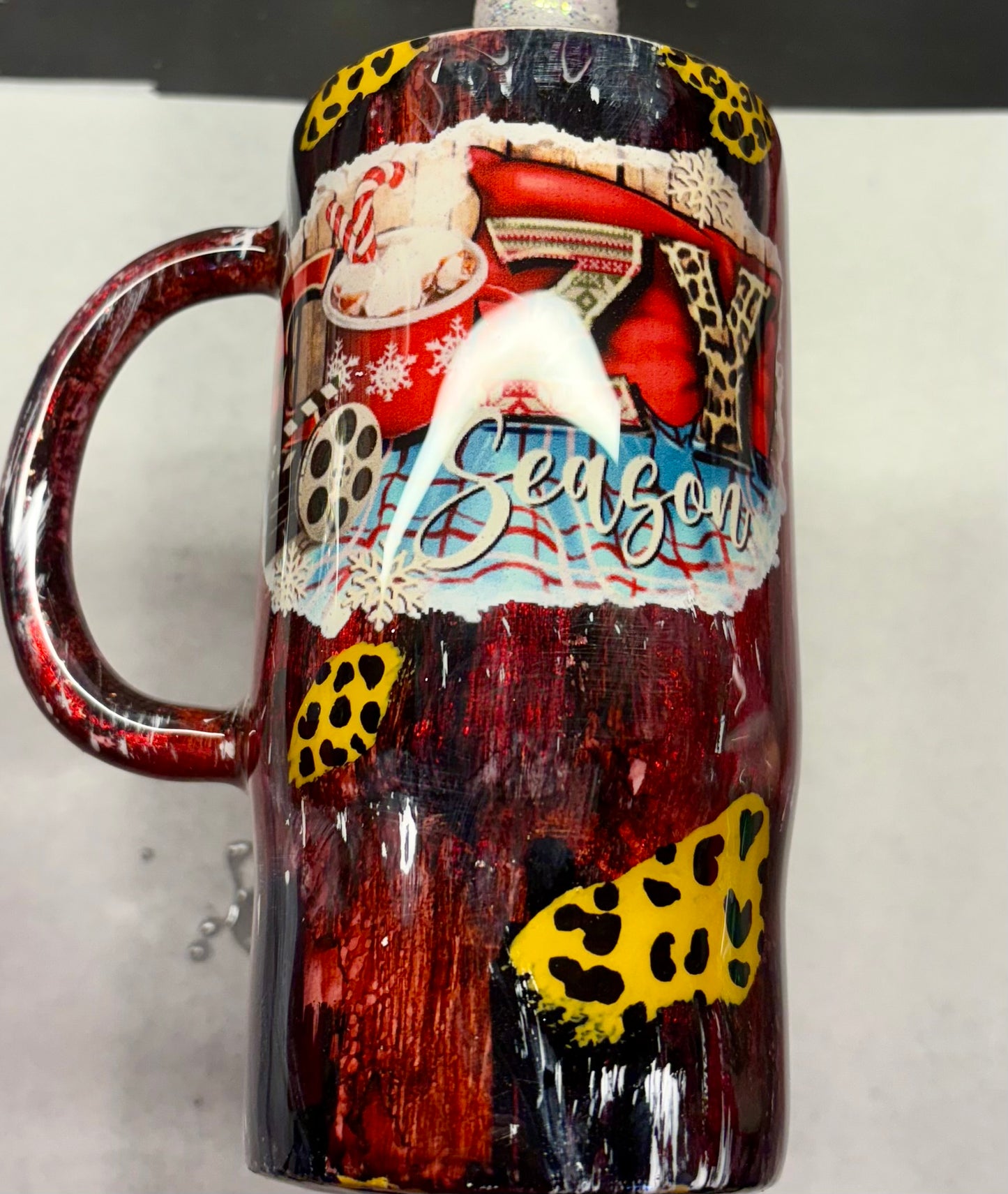 16 oz Adorable Cozy Season Travel Mug