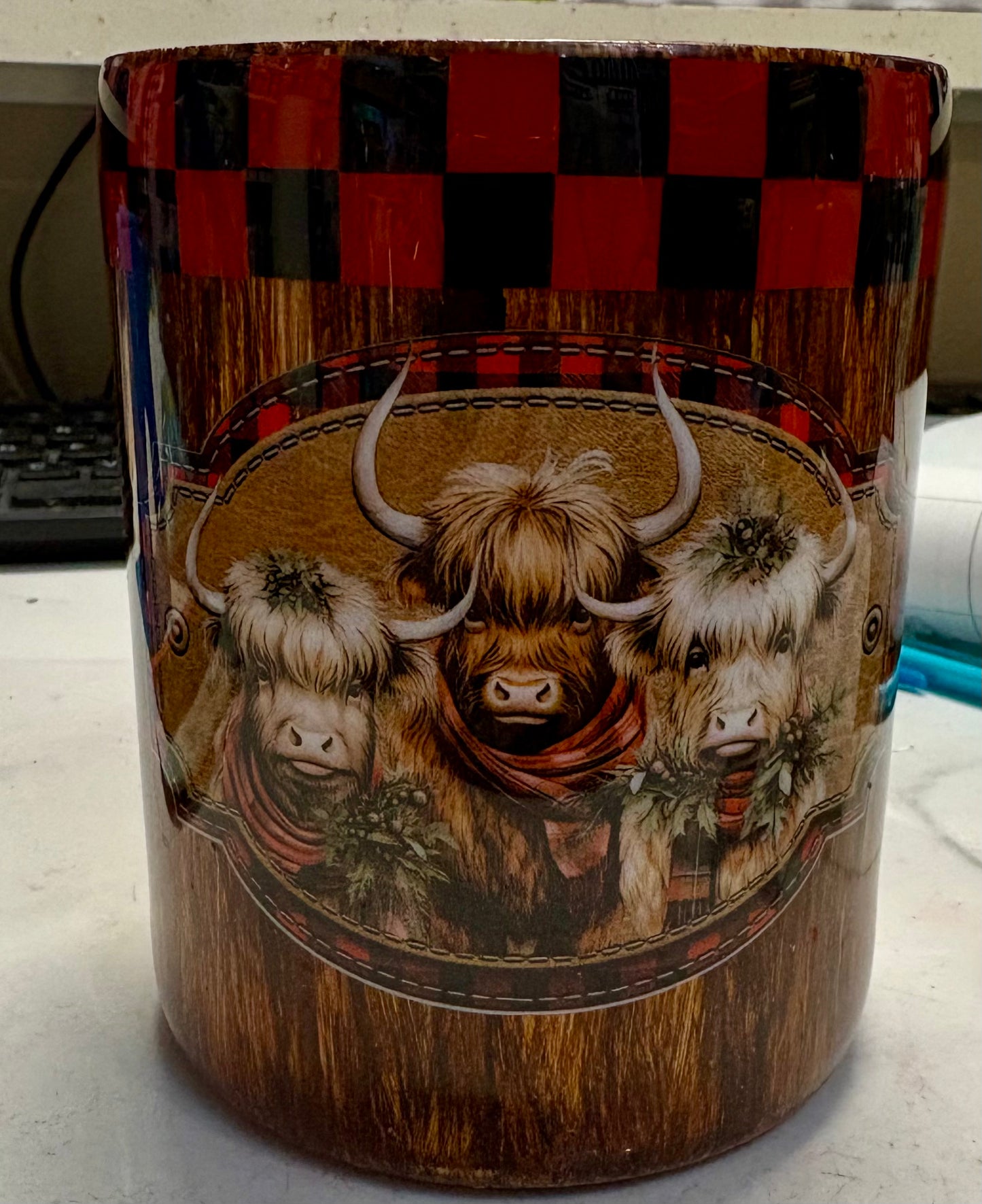 Super cute 10 oz highland cow tumbler